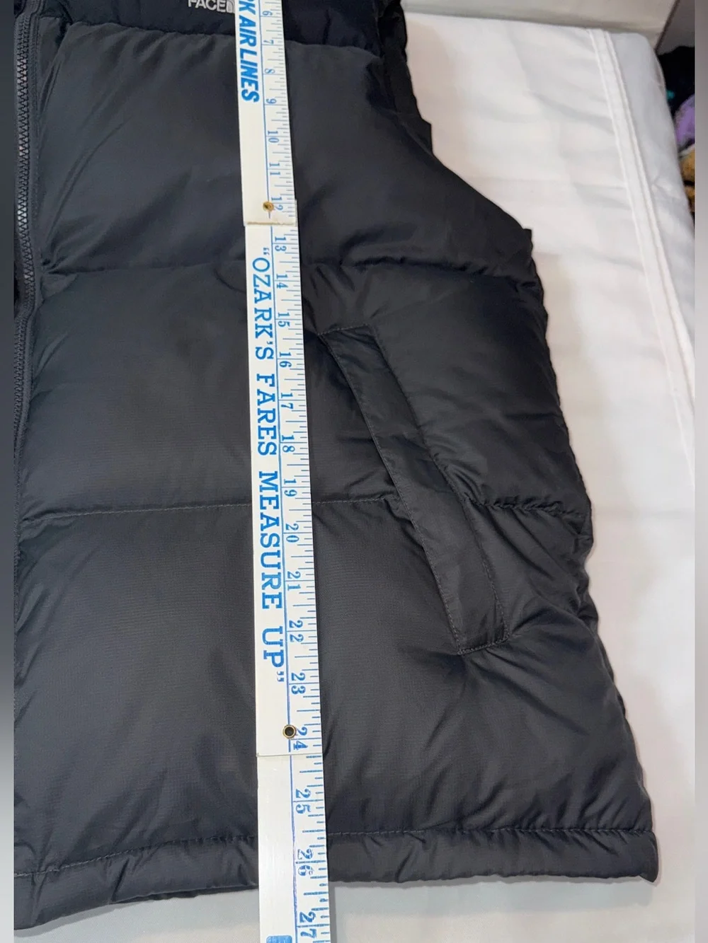 The North Face Black Puffer Down Vest